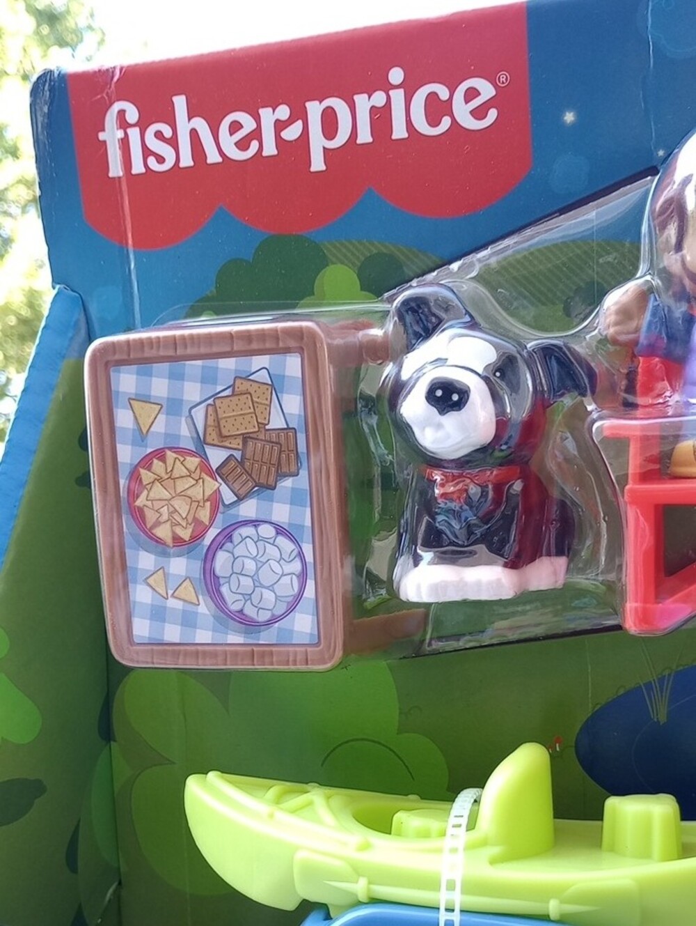 Fisher-Price Little People Light-Up Learning Camper - Blue, Silver & Red - Picture 10 of 15